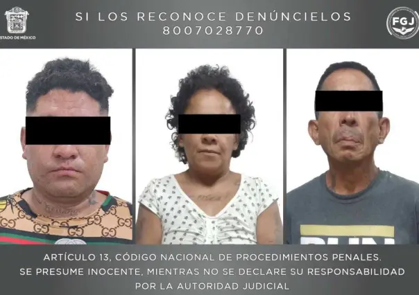 A juicio por homicidio tres integrantes de célula delictiva en Huehuetoca