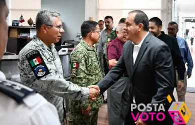 Cuauhtémoc Blanco destaca labor de seguridad tras elecciones en Morelos