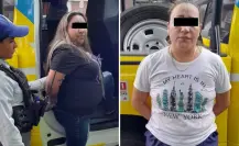 Detienen a hermanas por robo de auto en el centro de Monterrey