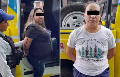 Detienen a hermanas por robo de auto en el centro de Monterrey
