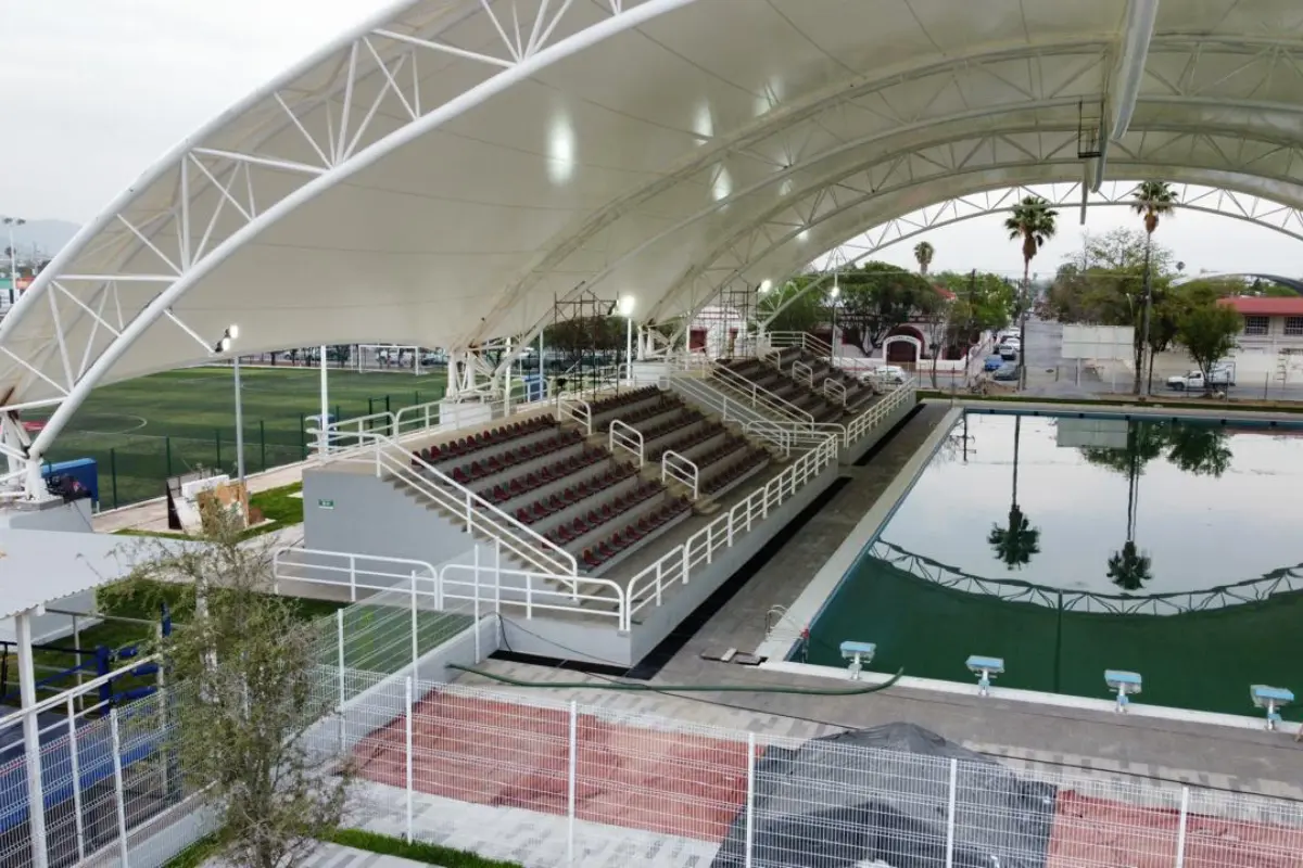 Casi lista la unidad deportiva Adolfo Ruiz Cortines de Victoria