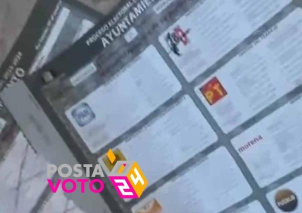 Encuentran boletas electorales tiradas en Chihuahua
