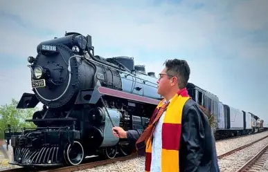 Regio se disfraza de Harry Potter por la locomotora La Emperatriz