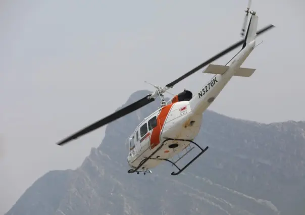 Trasladan en helicóptero a hombre que cayó de caballo en Santa Catarina