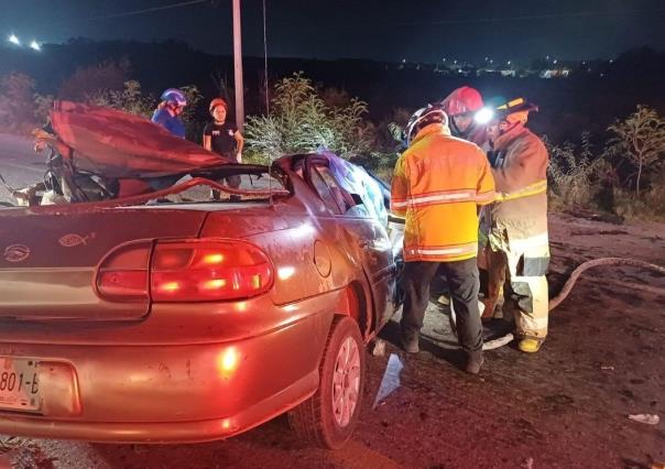 Choque en Pesquería deja un muerto