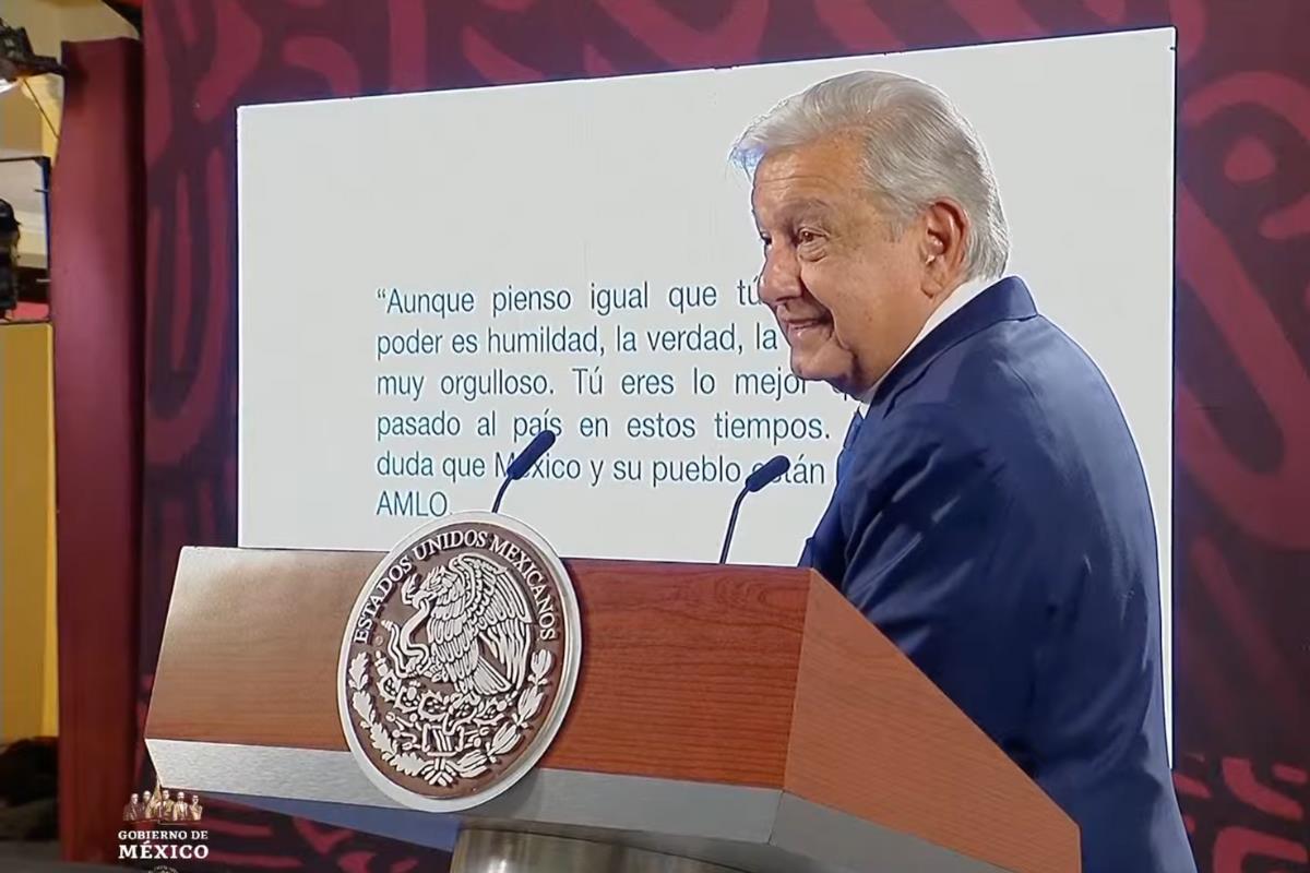 El presidente AMLO en conferencia de prensa del 7 de junio de 2024. Captura de pantalla / YouTube