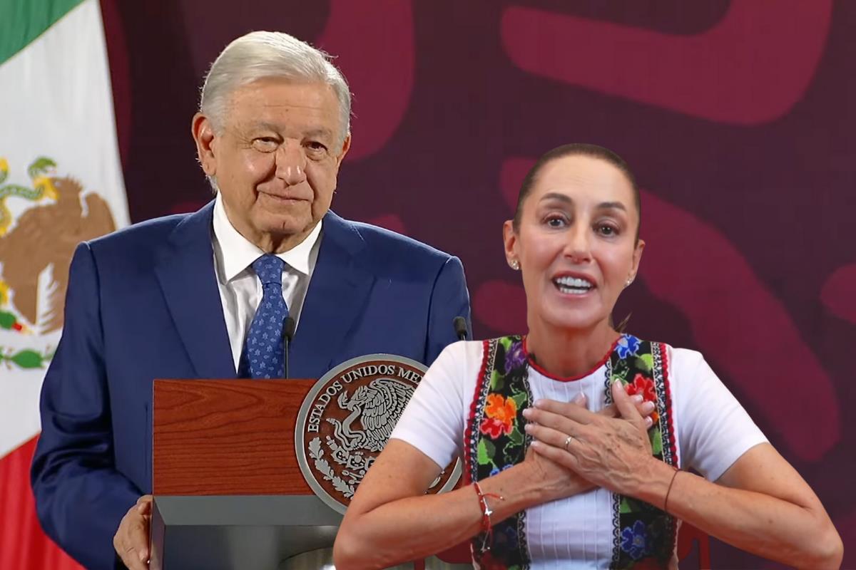 AMLO y Sheinbaum. Foto: SS de @lopezobrador/FB de Claudia Sheinbaum