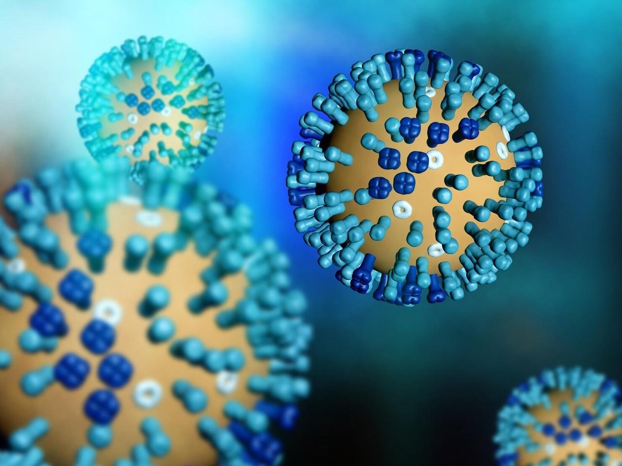 Imagen ilustrativa de virus de influenza. Foto: Freepik