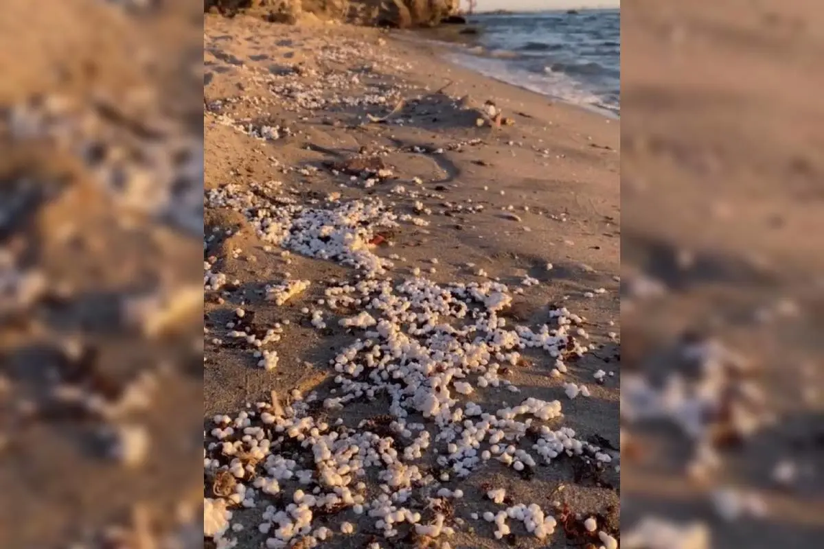 Basura en playa La Concha. Foto: Paceña Salada