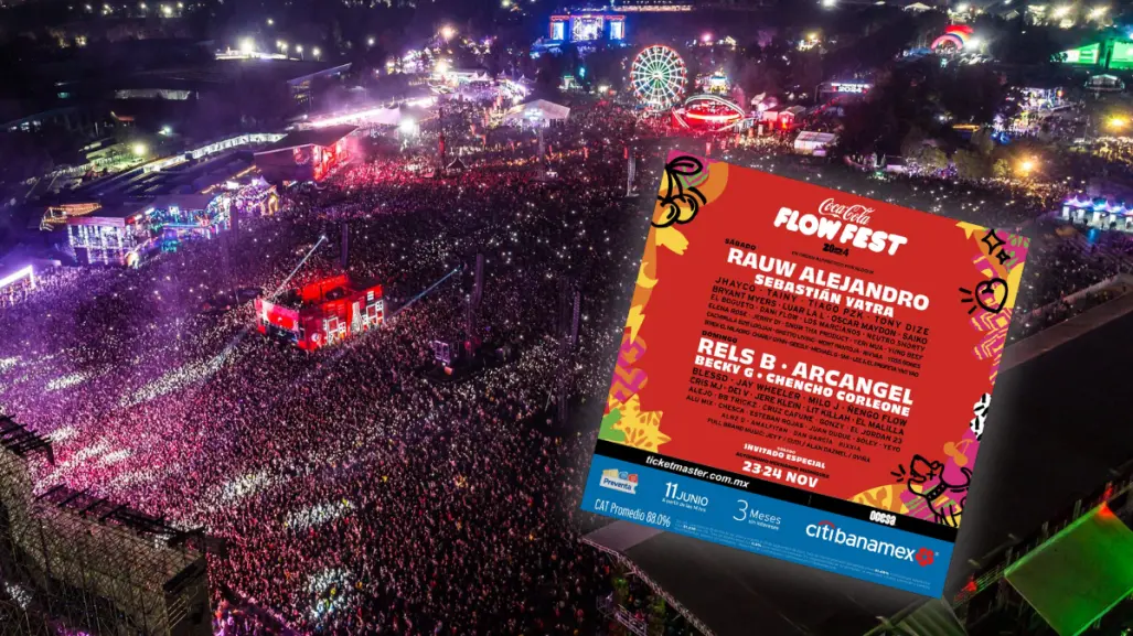 ¡Atención, bellakos! Este es el cartel oficial del Flow Fest 2024