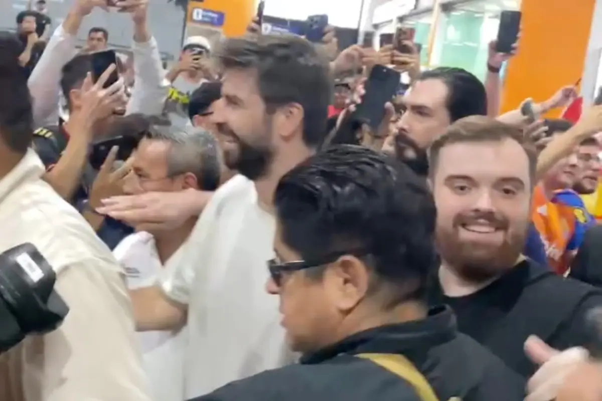 Ibai y Gerard Piqué fueron recibidos por los aficionados en Nuevo León Foto: POSTA Deportes