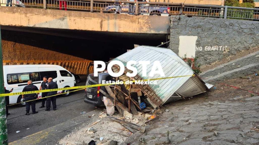 Accidente en Naucalpan: una persona fallecida y dos lesionadas