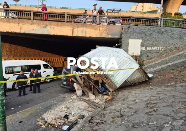 Accidente en Naucalpan: una persona fallecida y dos lesionadas