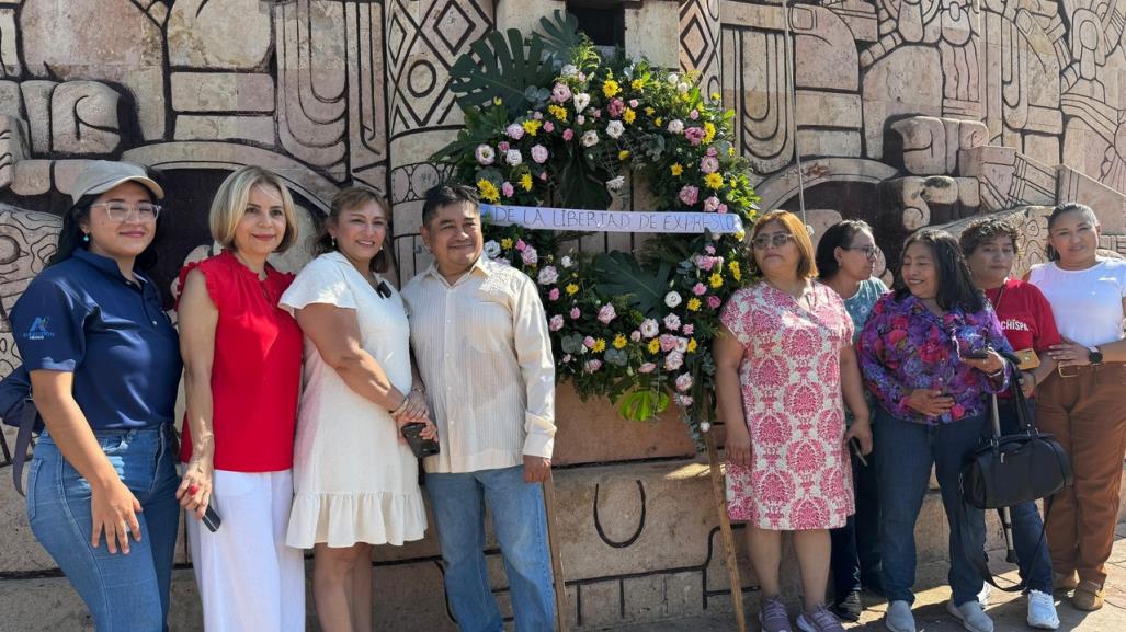 Celebran la libertad de expresión: Piden Ley de Protección a Periodistas