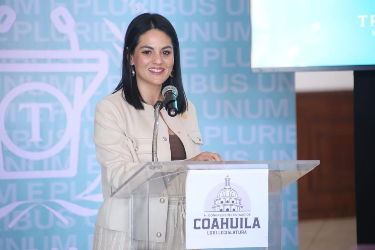 Luz Elena Morales, presidenta de la Junta de Gobierno del Congreso de Coahuila. (Fotografía: Congreso de Coahuila)