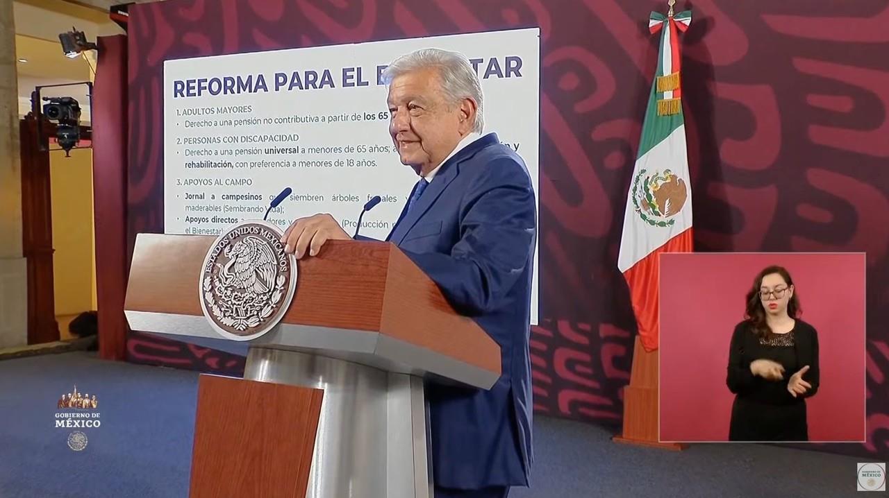 AMLO. Foto: SS de Conferencia de prensa matutina