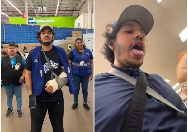 ¿Me da una dona? Choks, joven se hace viral por videos en Sams (VIDEO)