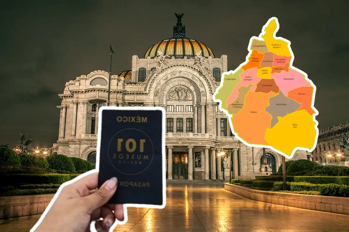 Pasaporte del Rally de los 101 museos en la CDMX.   Foto: Especial