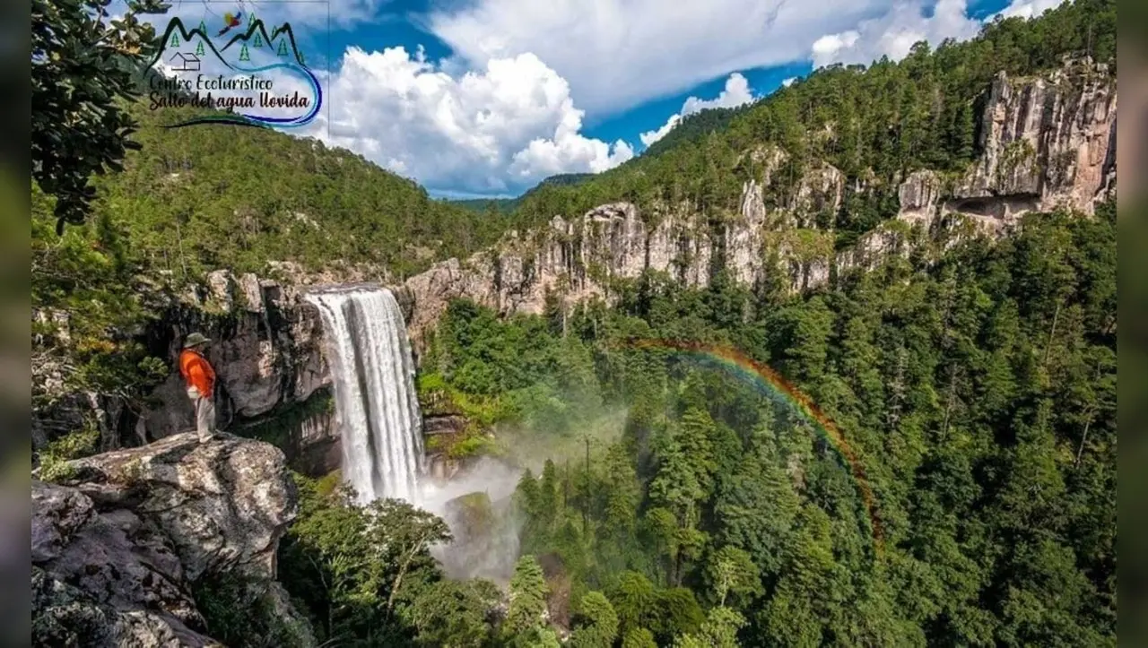 Cascada de El Salto del Agua Llovida. Foto: Cortesía.