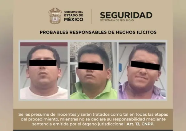 Cobran deudas con amenazas y agresiones, están detenidos en Toluca