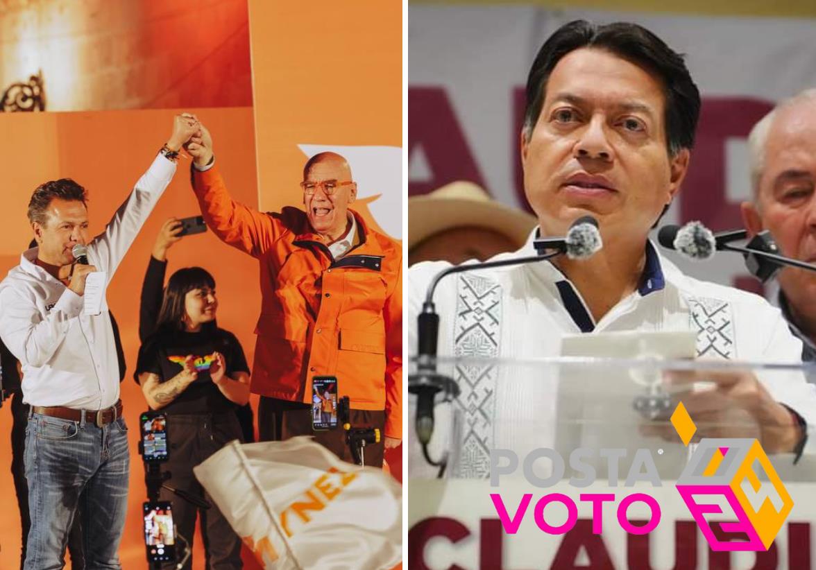 En una jornada política llena de contrastes, el líder de Movimiento Ciudadano (MC), Dante Delgado, festejó el triunfo virtual de Pablo Lemus Navarro en la contienda por la gubernatura de Jalisco. Foto: Especial