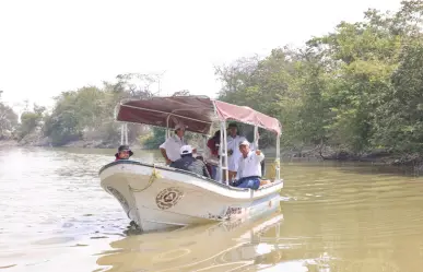 Supervisa Américo dragado en el sistema lagunario en el sur de Tamaulipas