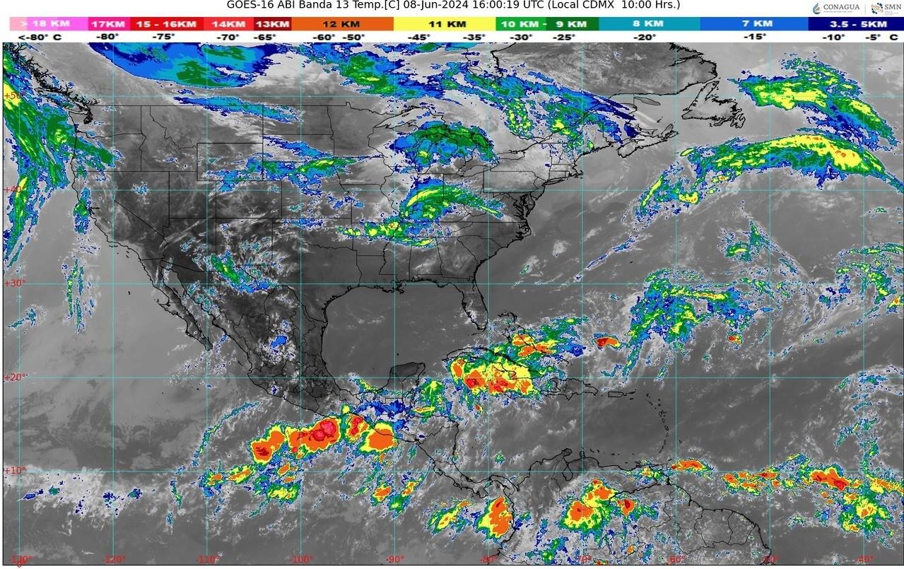 La Conagua prevee que este año se registre el fenómeno de la Niña, lo que traerá lluvias en todo el país. Foto: Conagua.