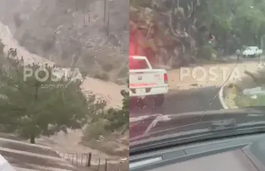 Lluvias y fuertes vientos provocan caos en Santiago (VIDEO)