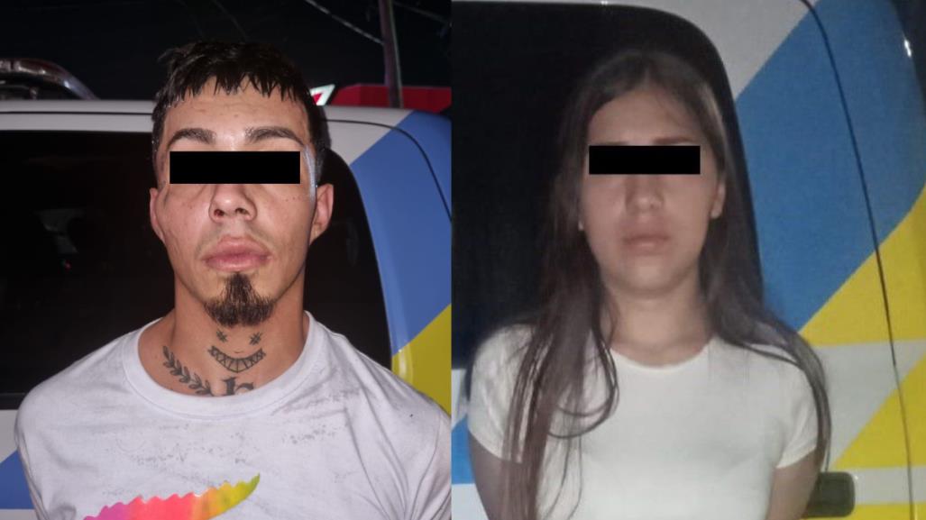 Pareja detenida por posesión de droga y vehículo asegurado