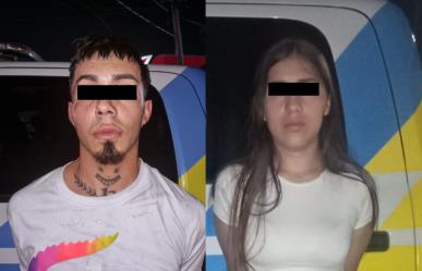 Pareja detenida por posesión de droga y vehículo asegurado