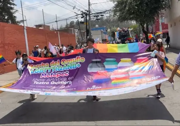 Marcha del orgullo en Metepec; exigen inclusión y respeto a sus derechos