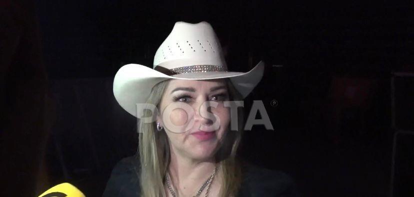 Alicia Villarreal asistió como público al concierto de El Cartel de Santa el viernes en la Arena Monterrey. Foto. Arturo González