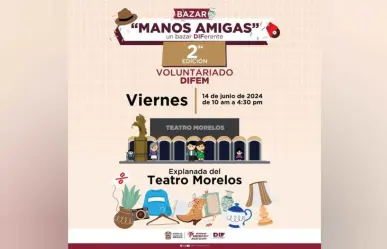 Campaña solidaria del DIFEM: Bazar Manos Amigas