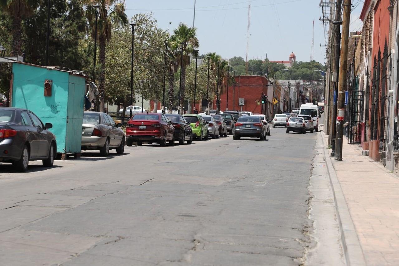 Calle General Cepeda. Foto de Facebook.