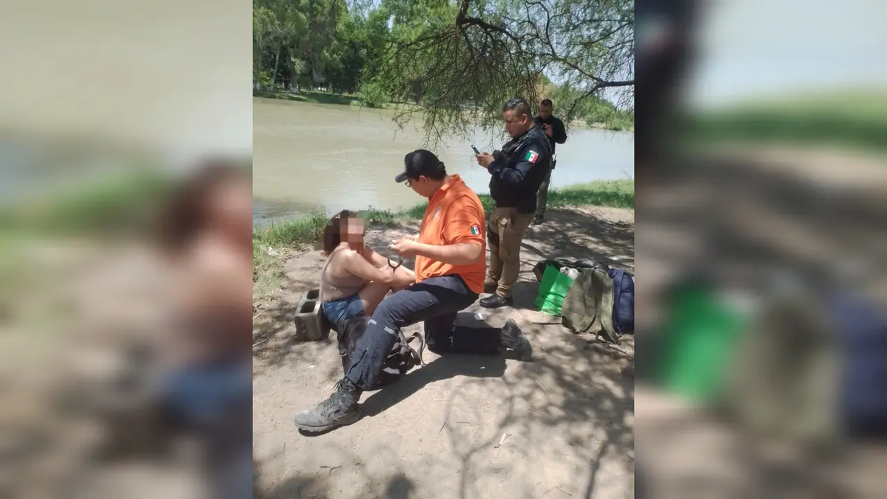 Sigue búsqueda del muchacho que salvó a su amiga y fue arrastrado por el Nazas