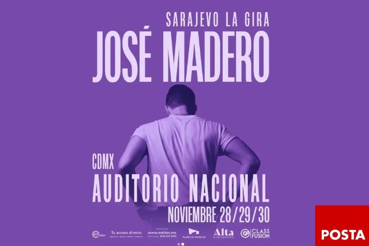 José Madero arranca Sarajevo La Gira. Foto: IG @jose_madero