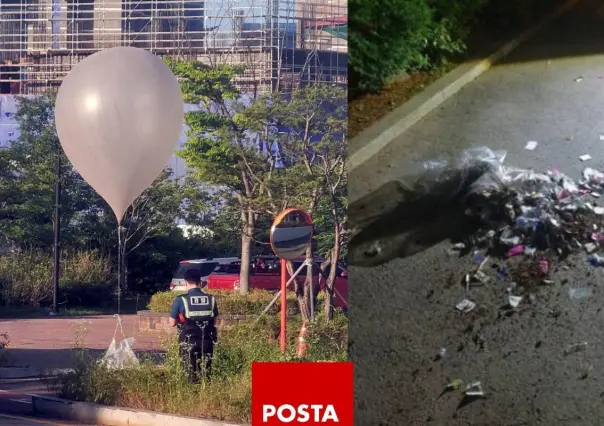 ¿Por qué Corea del Norte envía globos con basura al sur?