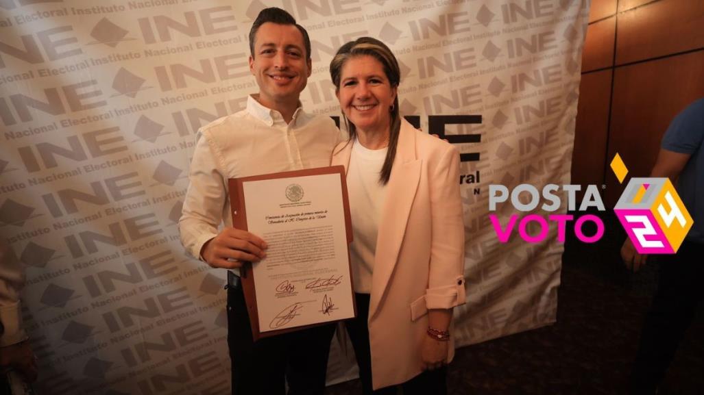 Colosio Riojas recibe constancia de primera minoría al Senado