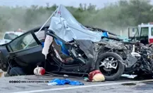 Trágico accidente en Güémez, Tamaulipas deja una mujer sin vida y 7 heridos