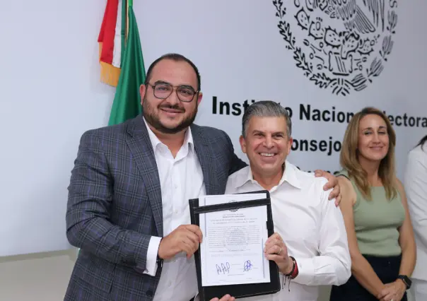 Recibe Sheffield constancia de mayoría como senador de la República