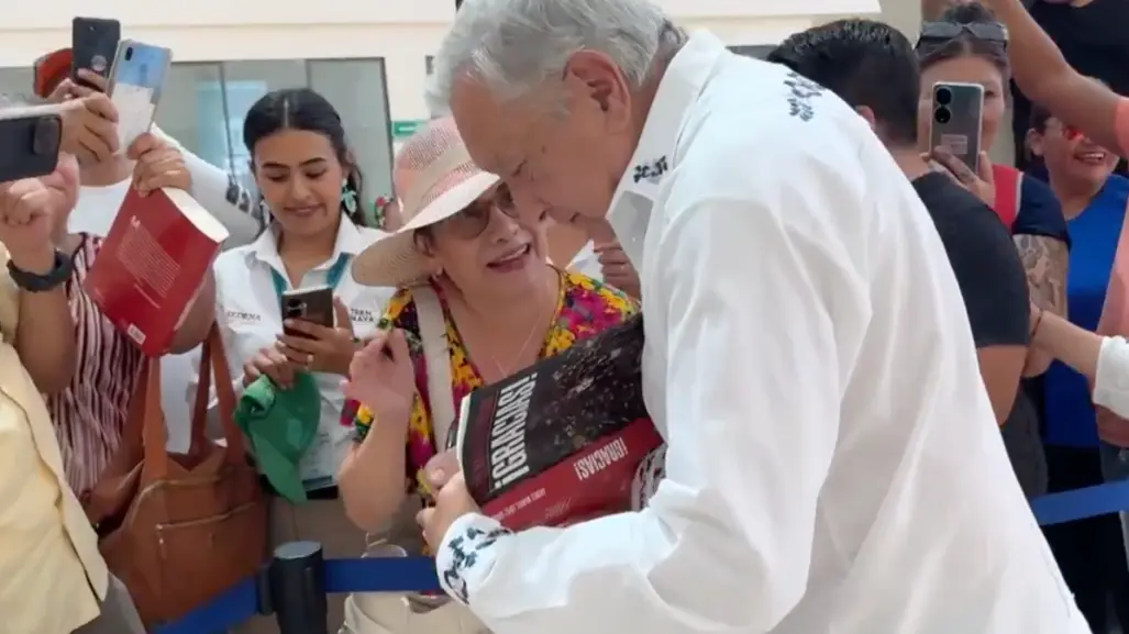 Andres Manuel López Obrador visita el Tren Maya: Será más que placentero