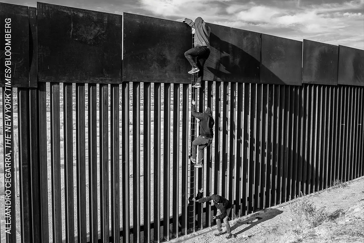 Foto de la serie Los dos muros. Foto: Alejandro Cegarra