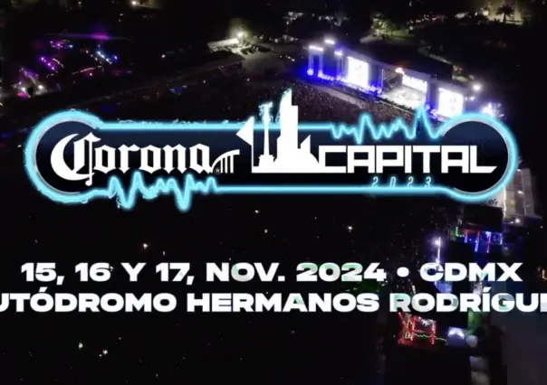 ¡Prepárate para el Corona Capital! Ya hay fecha oficial