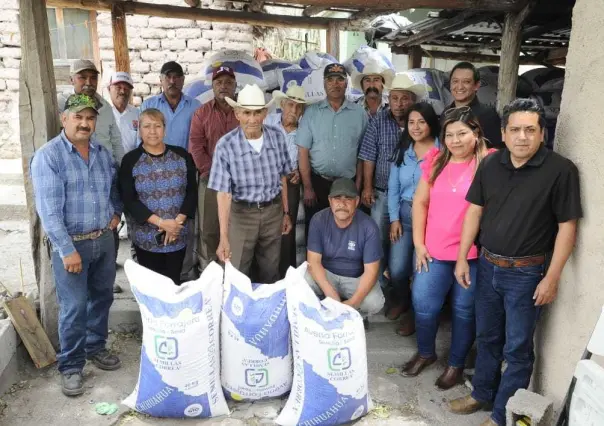 Reciben productores del altiplano semilla de avena forrajera