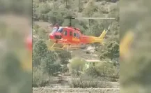 Helicóptero de protección civil ayudará a combatir los incendios en Tamaulipas