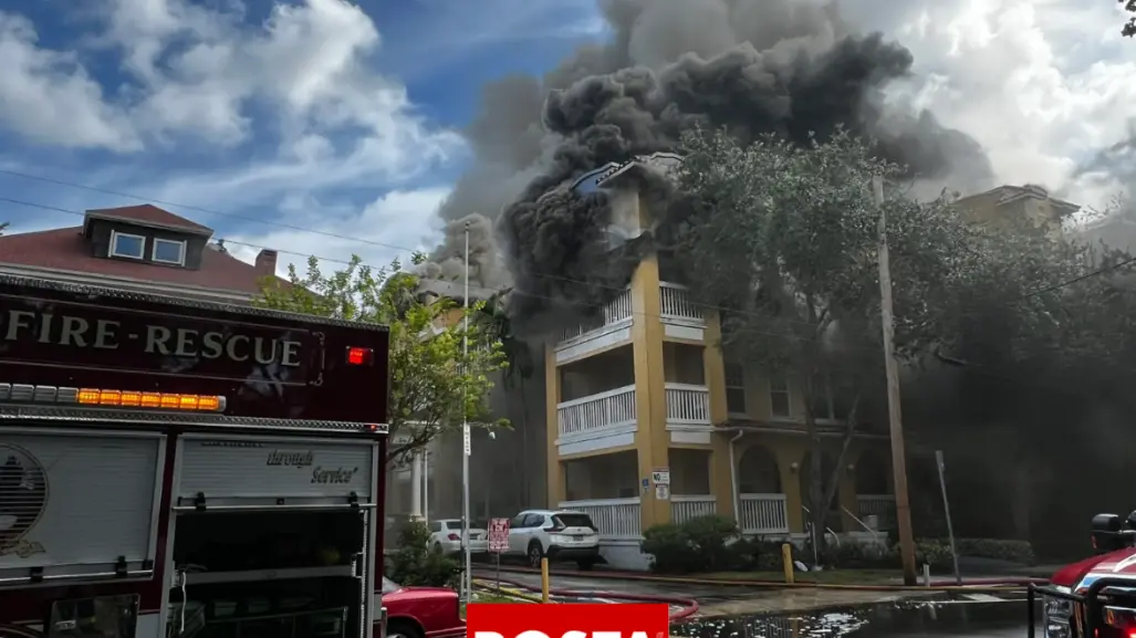 Incendio y tiroteo en Miami: evacuación masiva y un herido grave