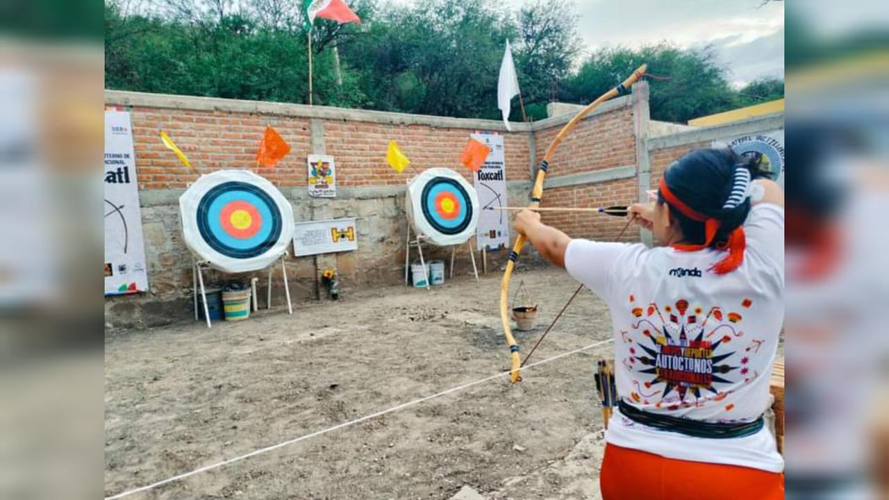 Rescatando nuestras raíces: Realizan 1er Torneo de Arquería Tradicional Toxcatl