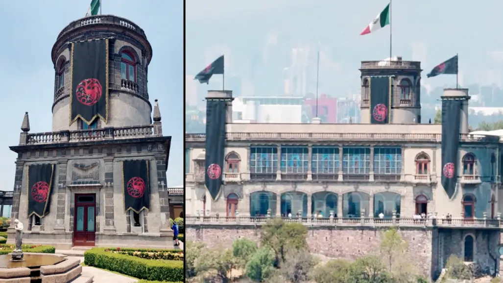 Promoción de House of the Dragon en Chapultepec con Rhaenyra Targaryen