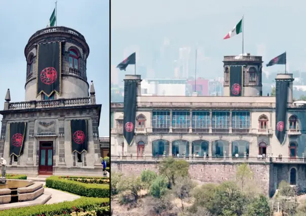 Promoción de House of the Dragon en Chapultepec con Rhaenyra Targaryen