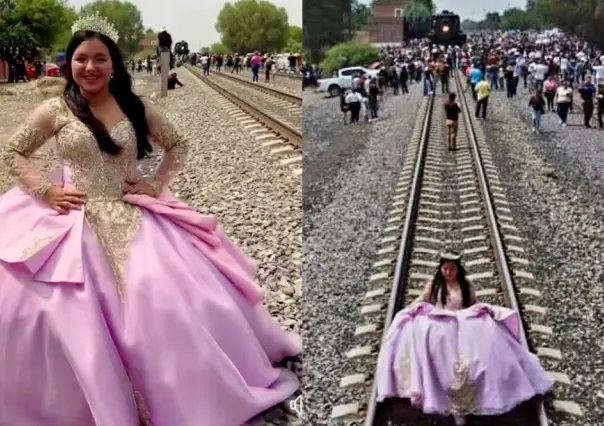 Quinceañera se toma foto del recuerdo con La Emperatriz 2816